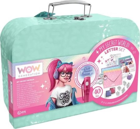 💌 مجموعة الرسائل السرية WOW Generation – 40 قطعة